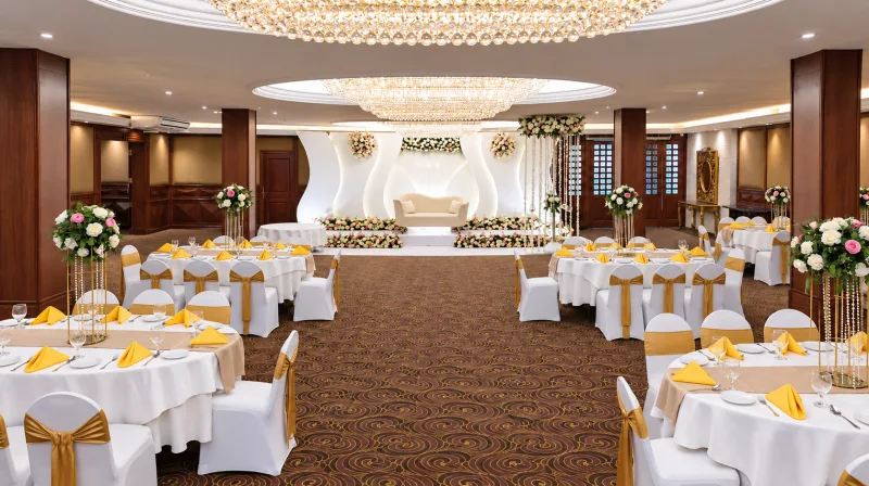 Luxurious and Spacious Interior — Rainbow Banquet
